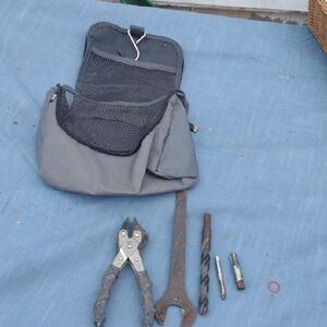 Men's Gray Tool Bag&Tools